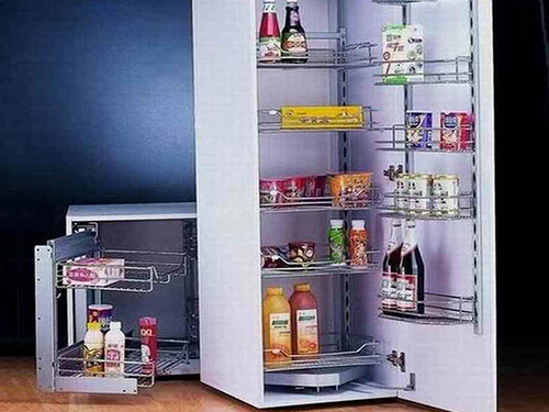سبد آلات فلزی و تجهیزات داخل کابینت





